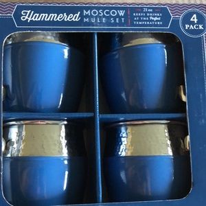 4 pack Moscow mule cups 21 oz